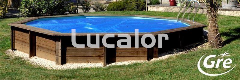 Cubiertas isotermicas piscinas madera forma ovalada de gre - Imagen 2