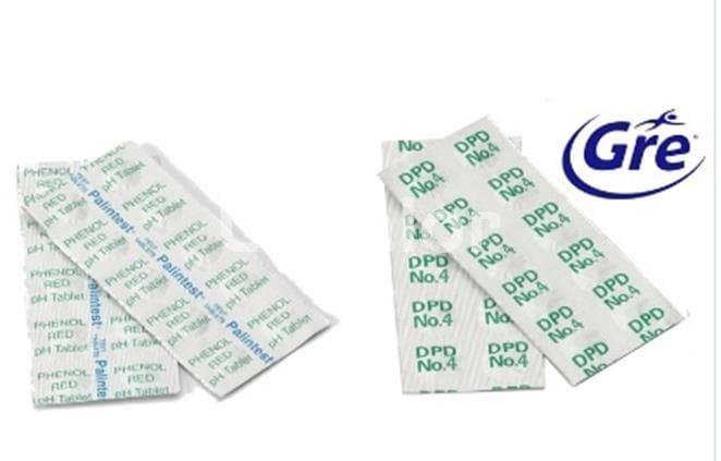 Recambio Test kits pastillas DPD1 y Red Phenol de gre - Imagen 1