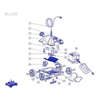 Bolsa filtrante robot Bluek de Qp - Imagen 1