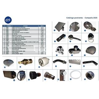 Cabezal ducha ( PVC moldels ) de gre - Imagen 2
