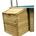 Caseta vacia gre de madera para depuradoras H133 - Imagen 1