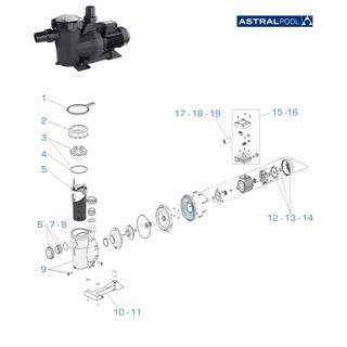 Condensador 18µf para bomba victoria plus silent de 1.5HP atral pool - Imagen 2
