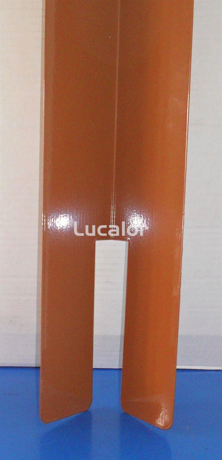 Conjunto chapas inferior piscina altura 120 cm gre, ovalada  aspecto madera (extremos  pilares) cuatro ud - Imagen 1