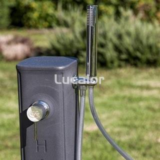 Ducha solar politileno con lavapies 19 litros de gre - Imagen 2