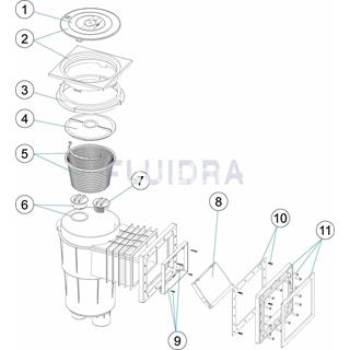 Junta skimmer pequeña piscina prefabricada AstralPool - Imagen 2