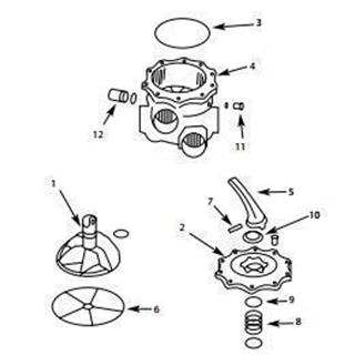 Junta tapas válvulas enlace lateral de Qp - Imagen 2