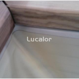 Liner Beige piscina Gre madera redonda (Modelo Violette) altura 124 cm - Imagen 2