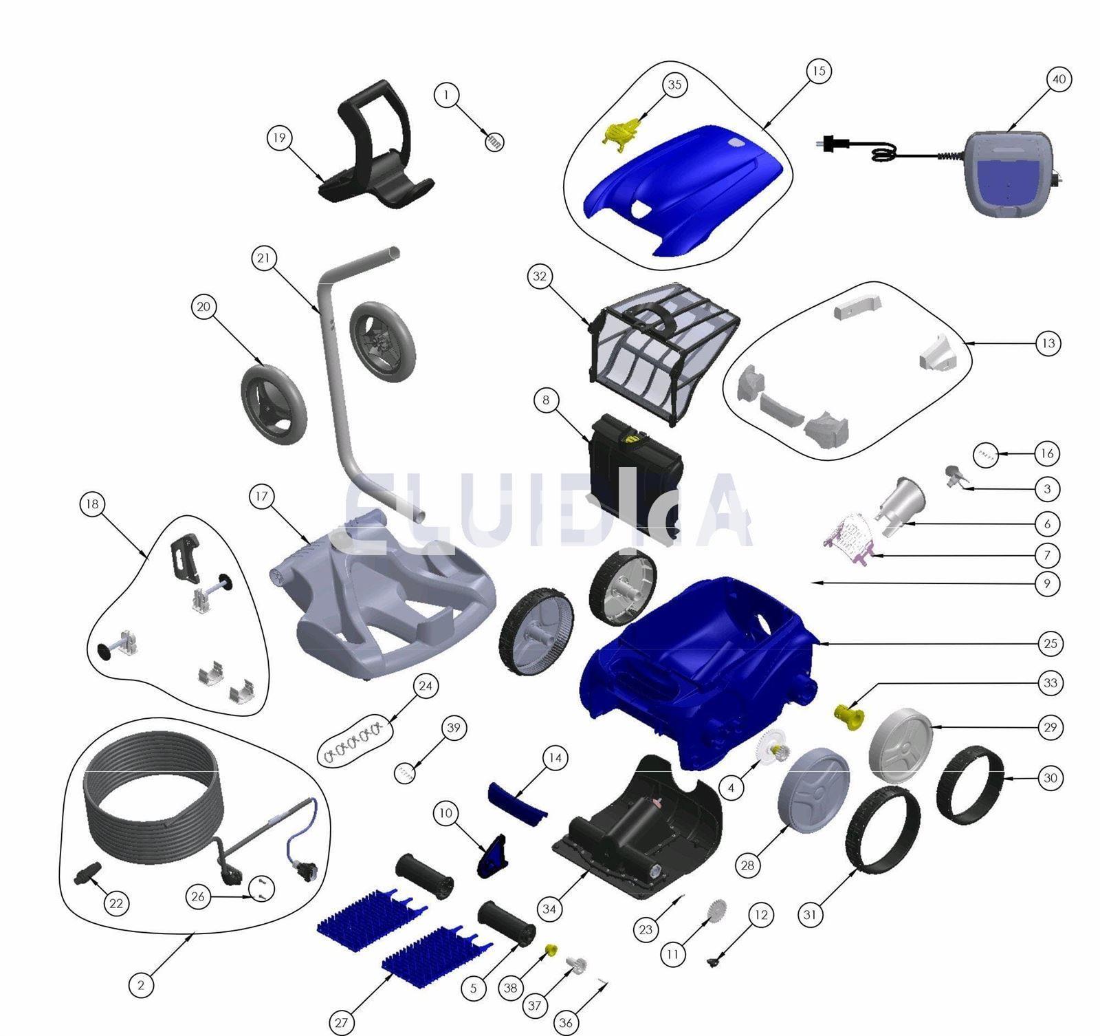 Malla proteccion Zodiac Vostex  de gre - Imagen 2