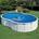 Piscina DREAN POOL serie varadero forma de ocho H 120 cm - Imagen 1