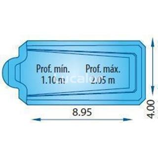 Piscina europa serie PPP modelo 4900 - Imagen 2