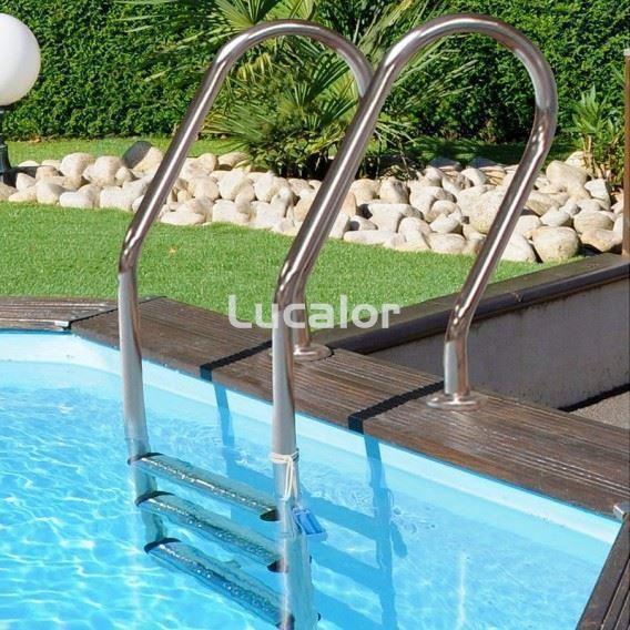 Piscinas madera forma cuadrada City de gre 225 x 225 x H 0.65 m - Imagen 3