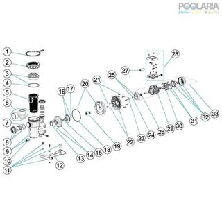 Rodete bomba 1/2 CV victoria plus silent de astral pool - Imagen 2