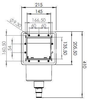 Skimmer marrón y boquilla de impulsión Gre AR100W - Imagen 2