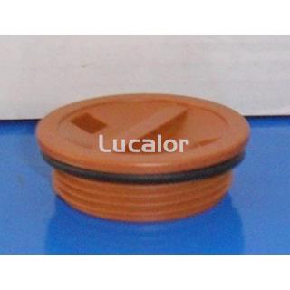 Tapon retorno skimmer Gre AR100 aspecto madera - Imagen 1