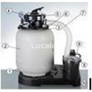 Tapon vaciado + junta cuba para depuradora gre modelo FA6030 - Imagen 2